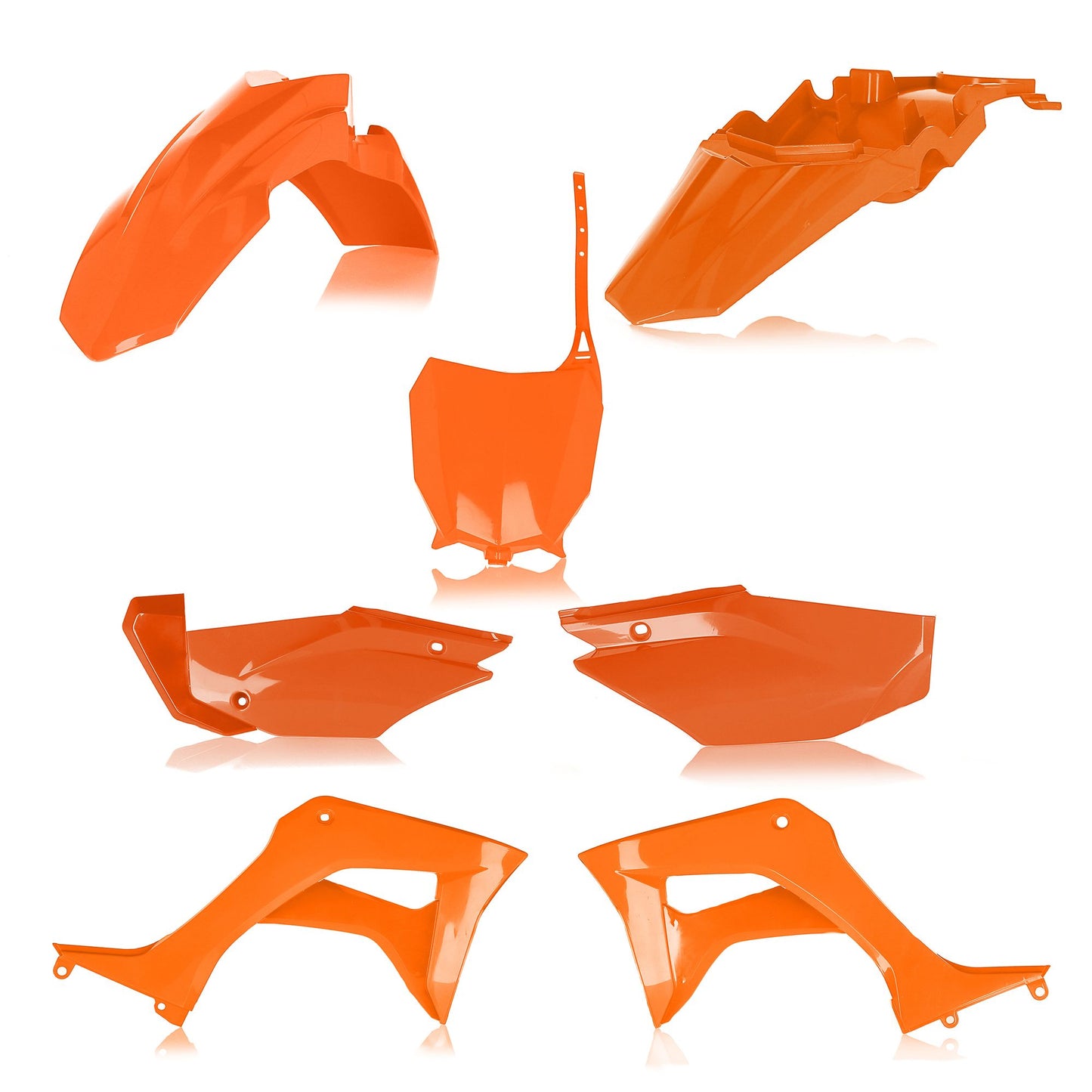 KIT PLASTICHE COMPLETO HONDA CRF110 19 ACERBIS ARANCIONE
