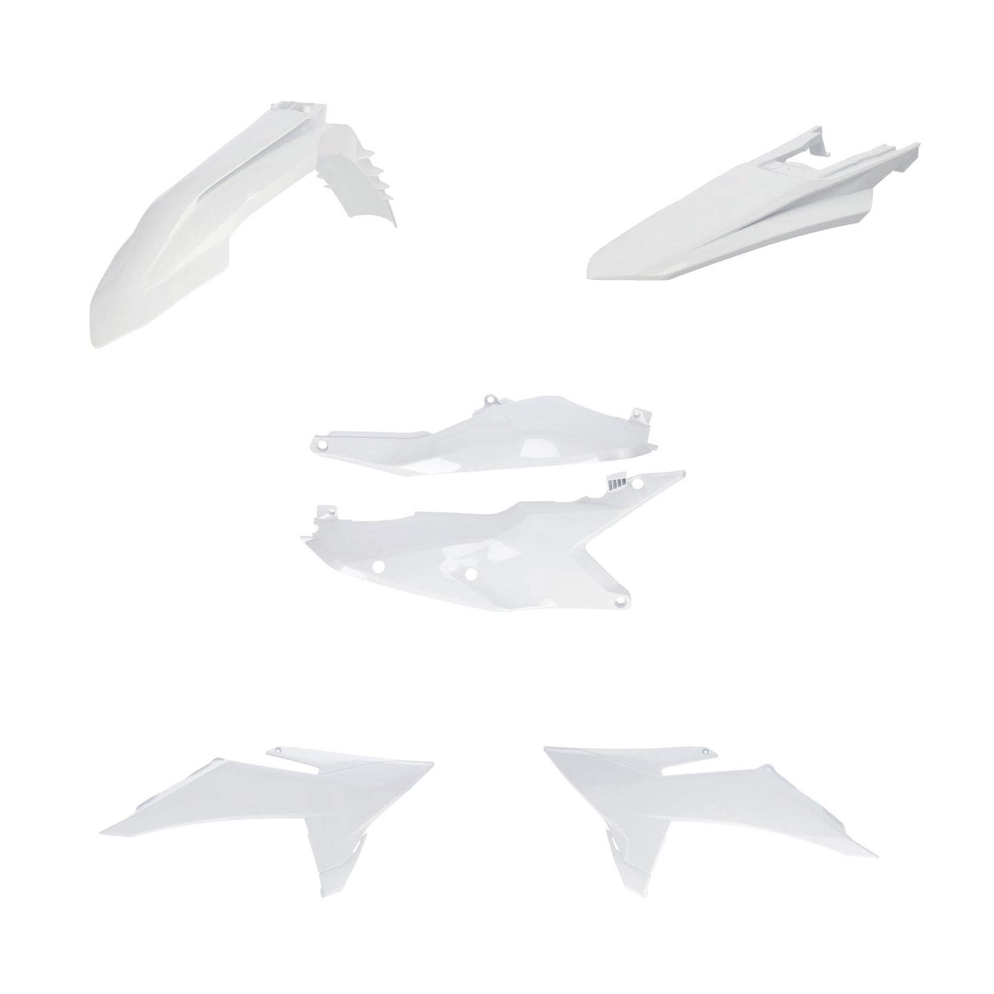 KIT PLASTICHE COMPATIBILE PER K EXC-F 26 ACERBIS BIANCO