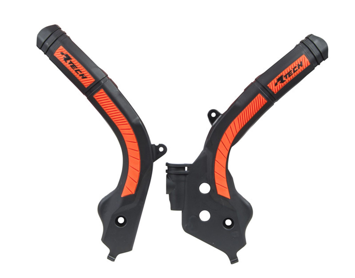 Racetech PROTEZIONE TELAIO BI-MATERIALE KTM 125 2016-2022 NERO-ARANCIONE KTM