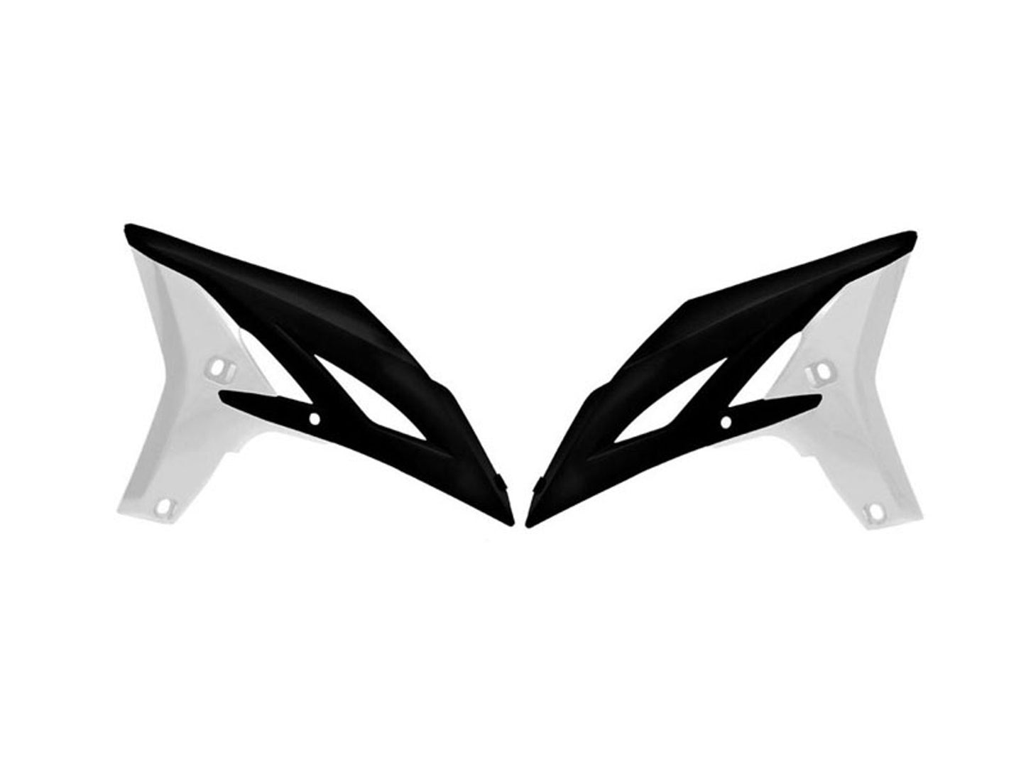 Convogliatori Racetech YAMAHA YZ 250 2010-2013 NERO-BIANCO