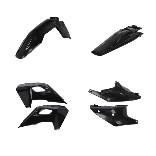 KIT PLASTIC COMPATIBLE PER HU TE/FE 24 ACERBIS NERO