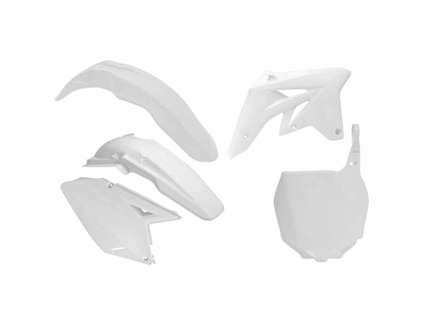 Kit Plastiche Racetech SUZUKI RMZ 250 2007-2009 Kit Completo Enduro Motocross BIANCO