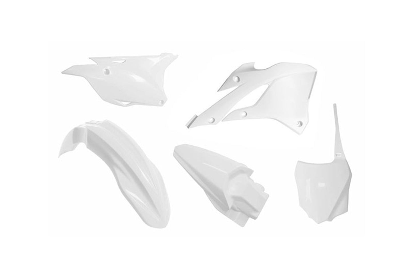 Kit Plastiche Racetech KAWASAKI KX 85/112 2022-2026 Kit BIANCO