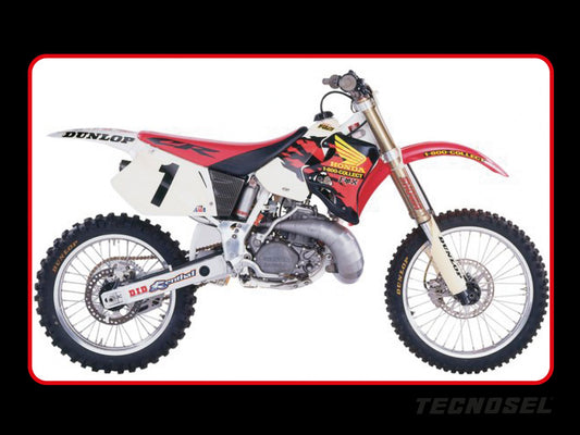 Kit Adesivi Replica Team Honda 1995 USA Blackbird Honda CR 250 1995-1996