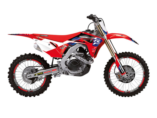 Kit Adesivi Dream 5 Chrome Blackbird Honda CRF 450 2017-2020