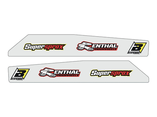 Adesivi Forcellone Blackbird Honda CRF 250 2004-2009