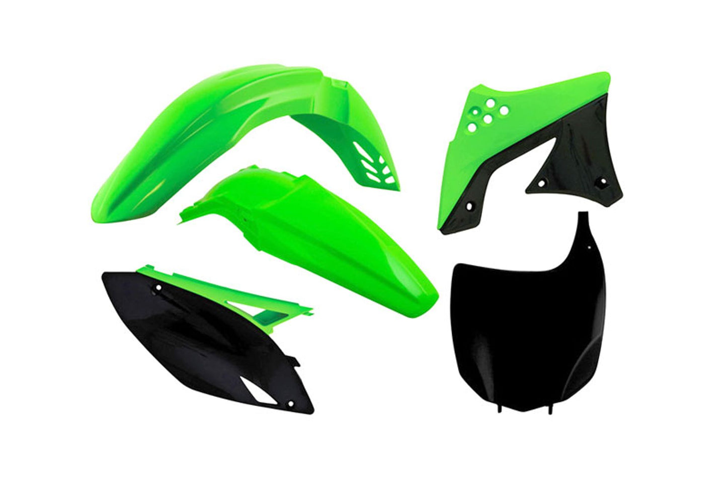 Kit Plastiche Racetech KAWASAKI KX 250 2009-2012 Kit COLORE ORIGINALE