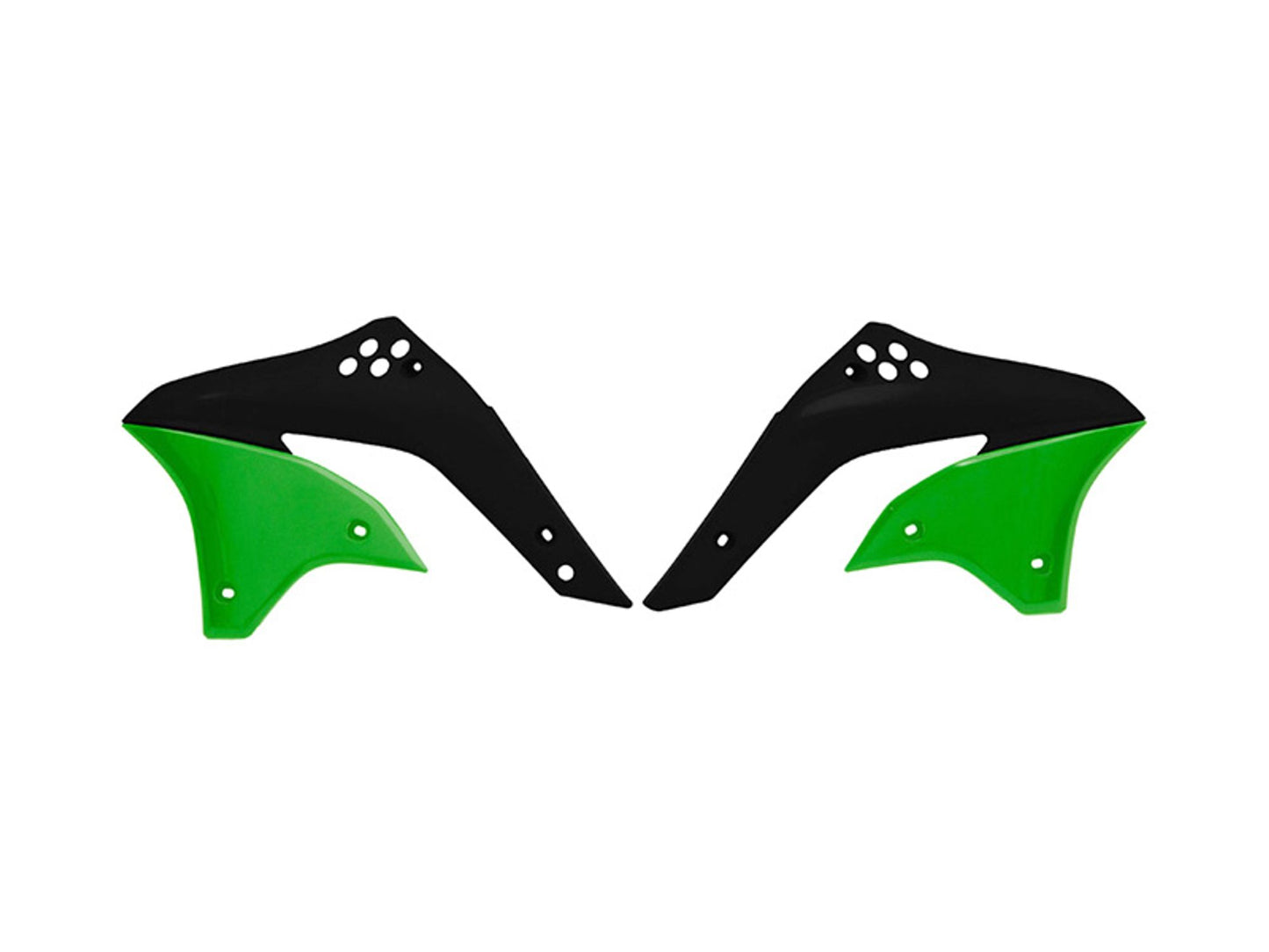 Convogliatori Racetech KAWASAKI KX 450 2006-2008 NERO - VERDE KAWASAKI