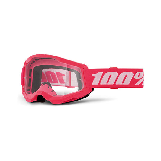 MASCHERA 100% STRATA 2 PINK - LENTE TRASPARENTE