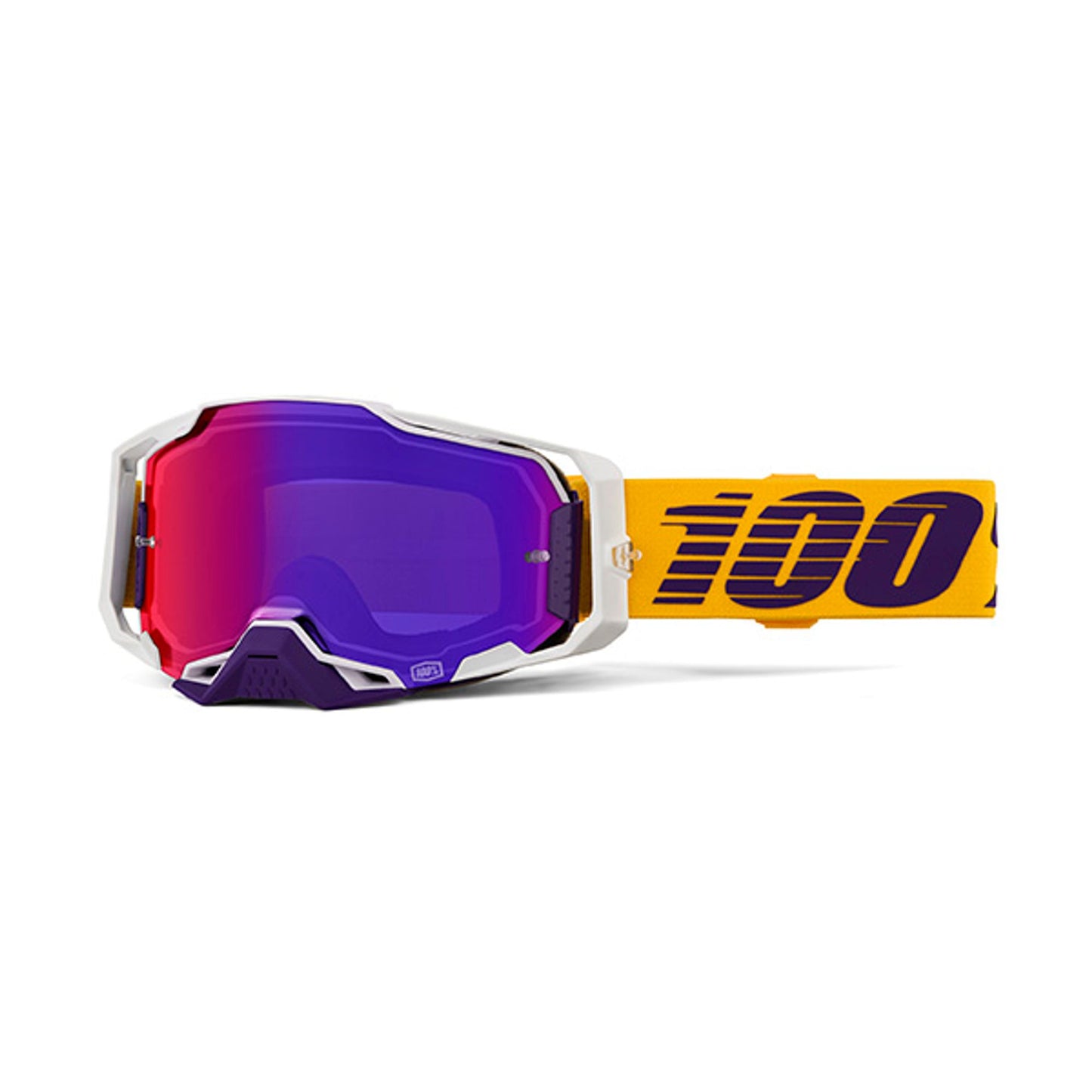MASCHERA 100% ARMEGA DIFENBAK - LENTE A SPECCHIO VIOLA
