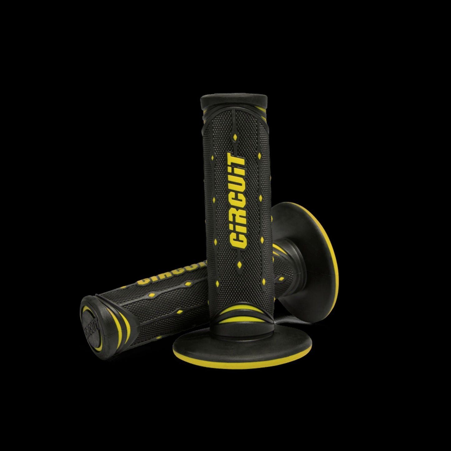 Manopole Circuit Jupiter Racing nero / giallo