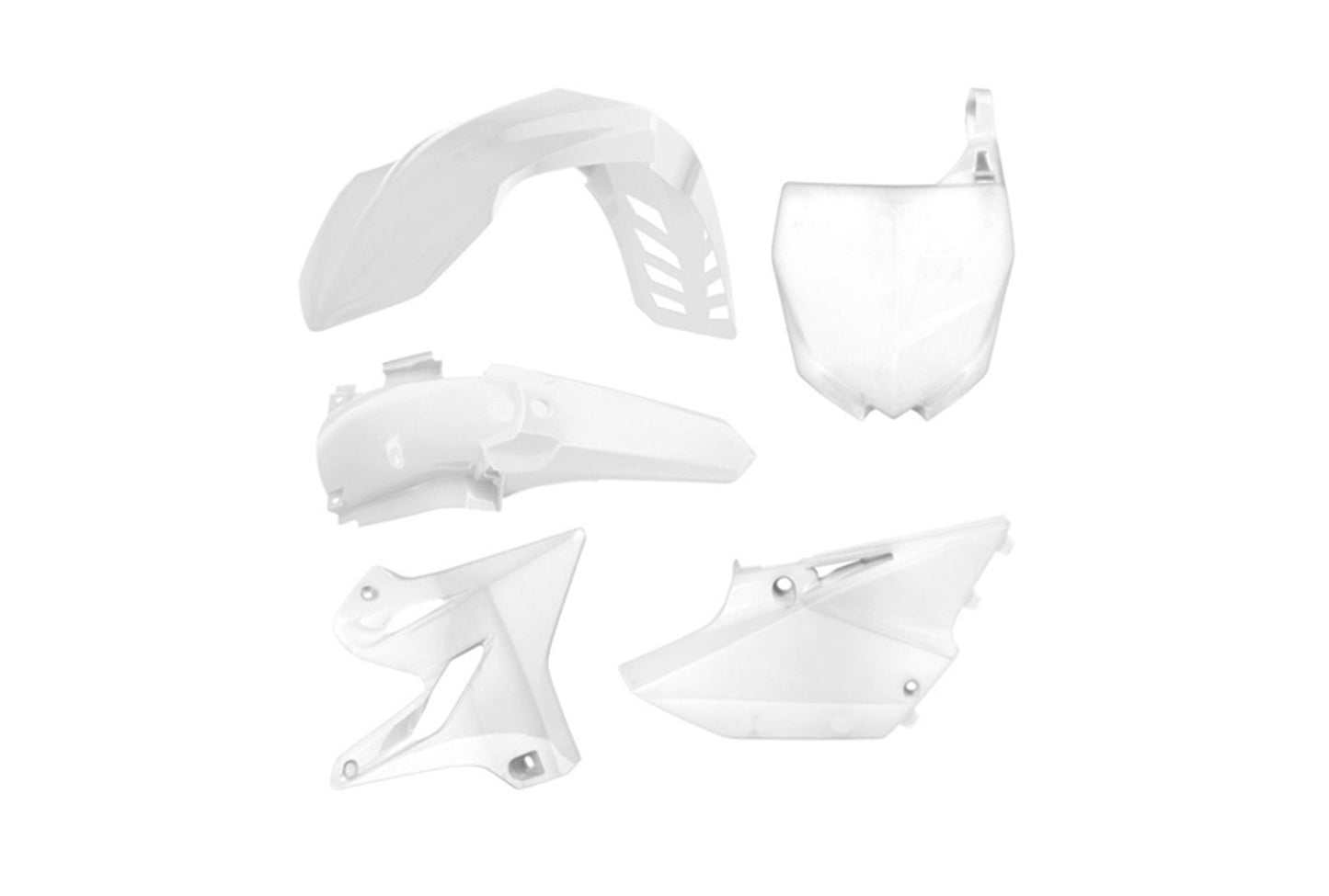 Kit Plastiche Racetech YAMAHA YZ 125/250 2015-2022 Kit Completo Enduro Motocross BIANCO