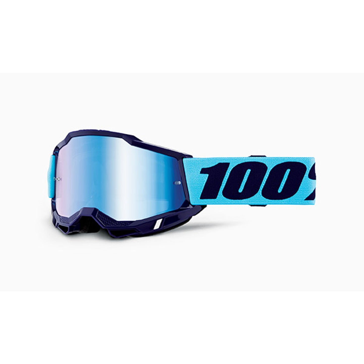 MASCHERA 100% ACCURI 2 VAULTER - LENTE A SPECCHIO BLU