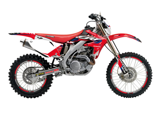 Kit Adesivi Dream 5 Chrome Blackbird Honda CRF 450 X 2004-2016