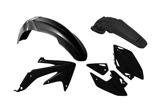 Kit Plastiche Racetech HONDA CRF 450 SENZA TABELLA ANTERIORE 2005-2007 Kit NERO