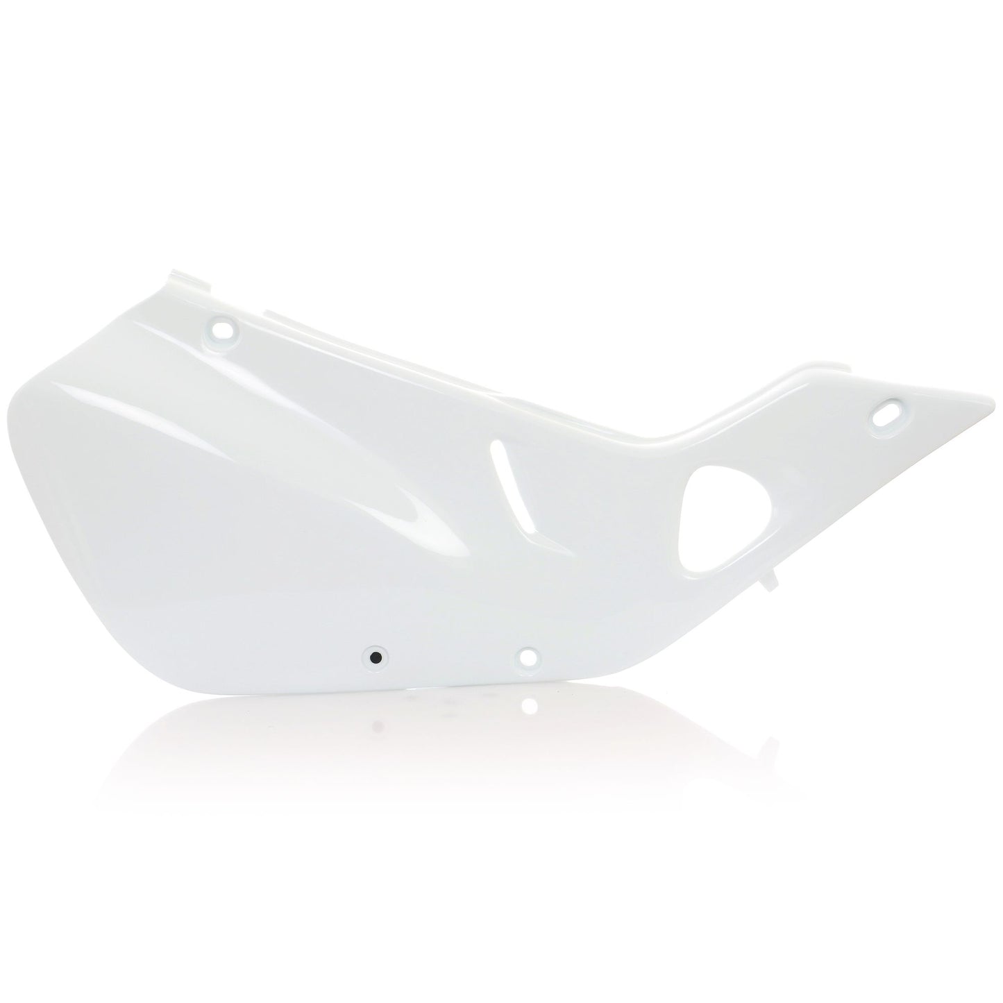 LATERALI PORTANUMERO HONDA ACERBIS BIANCO