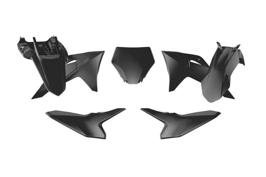 Kit Plastiche Racetech GASGAS MC 50 2024-2026 Kit Completo Enduro Motocross NERO