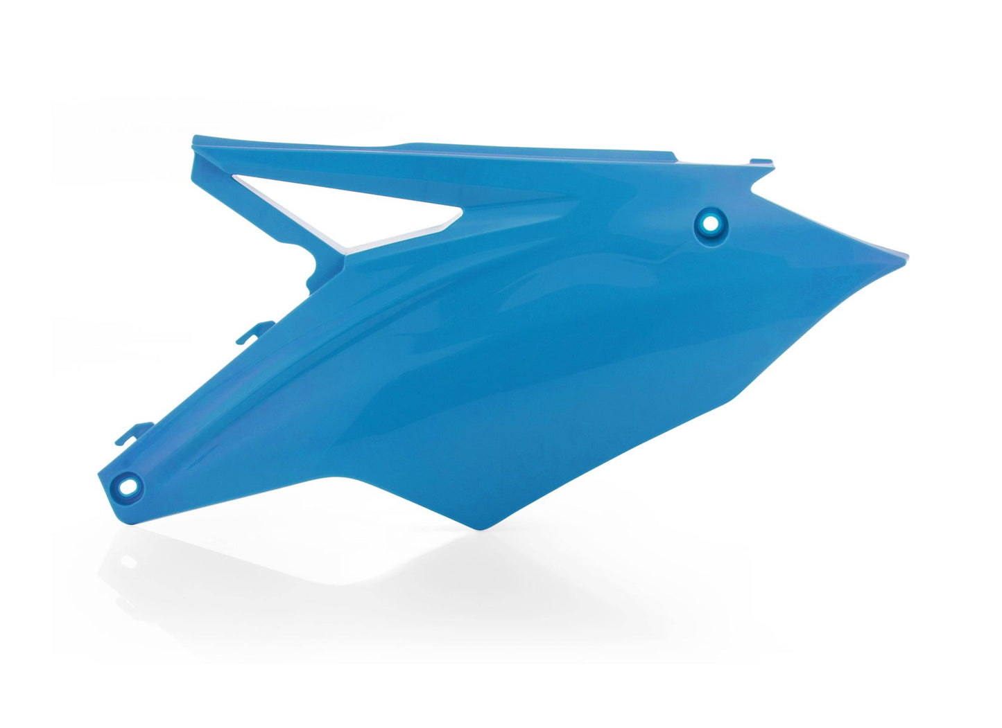 LATERALI PORTANUMERO KAWASAKI KXF 450 16 USA ACERBIS AZZURRO