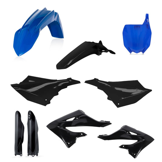 KIT PLASTICHE COMPLETO YAMAHA YZ125 22 ACERBIS NERO/BLU