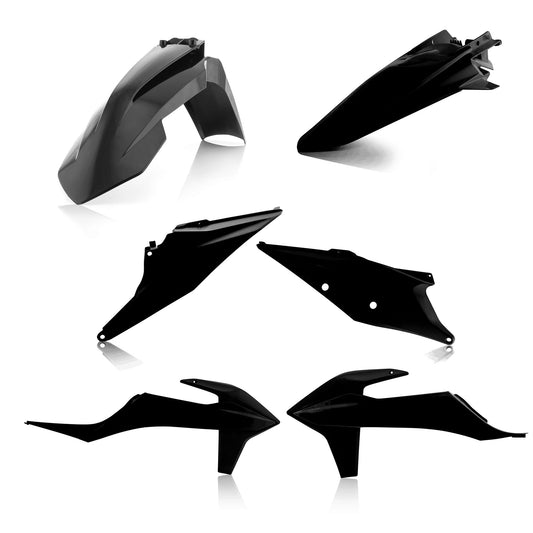 KIT PLASTIC EXC/EXC-F 20 ACERBIS NERO