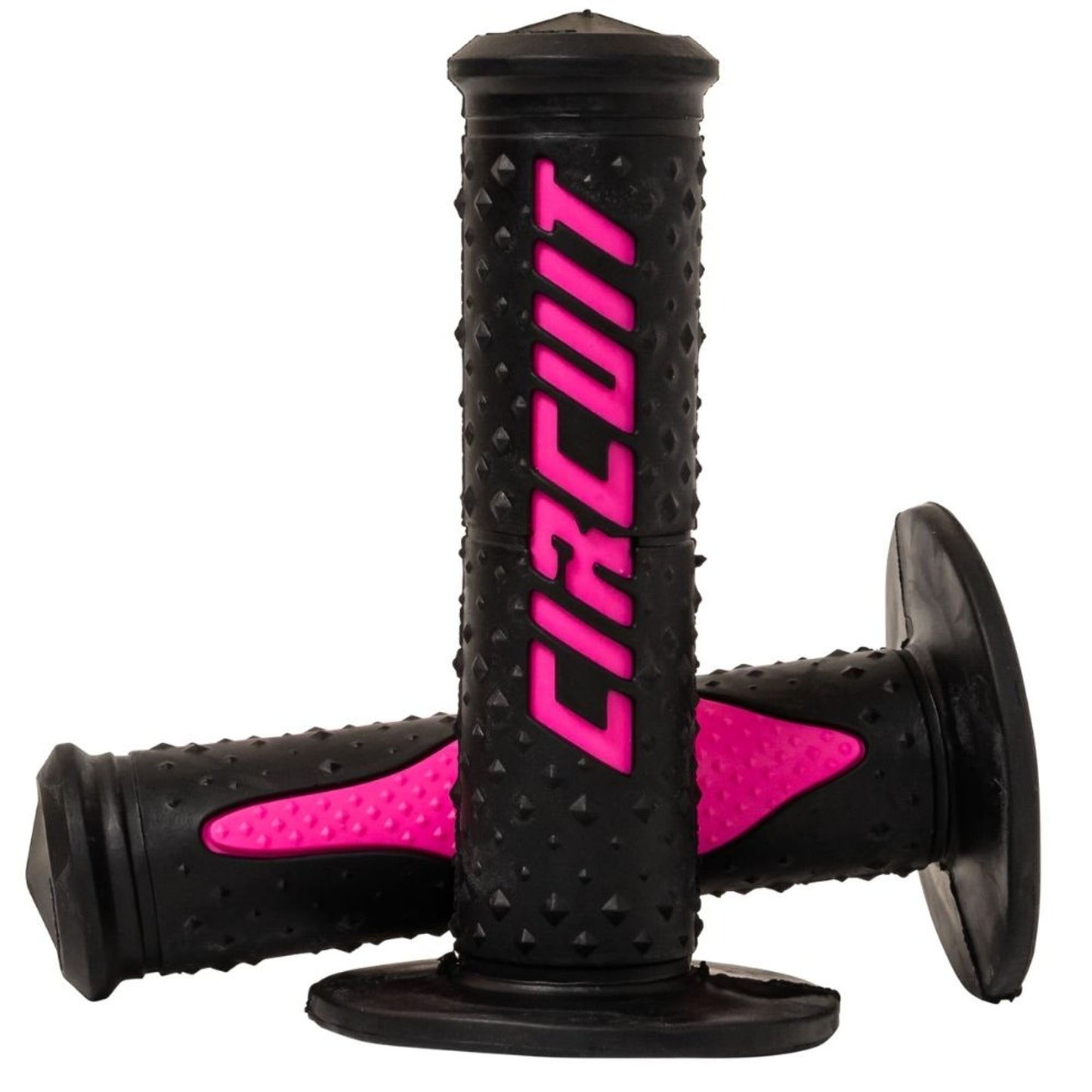 Manopole Circuit Electra Racing nero / rosa fluo