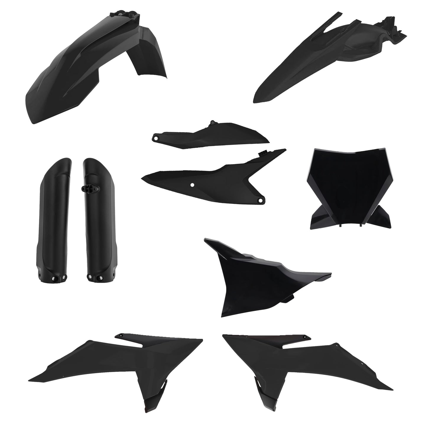 FULLKIT PLASTICHE COMPATIBILE PER K SX 85 25 ACERBIS NERO
