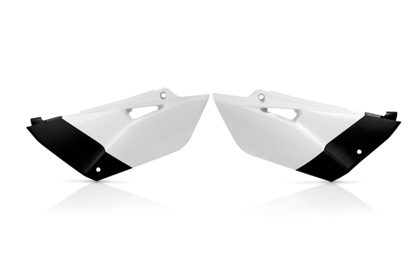LATERALI PORTANUMERO YZ 85 2015 ACERBIS BIANCO/NERO