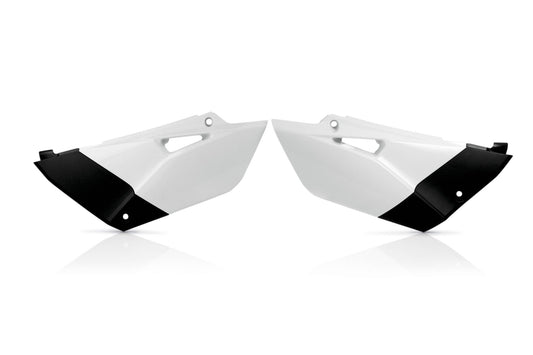 LATERALI PORTANUMERO YZ 85 2015 ACERBIS BIANCO/NERO