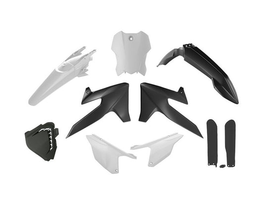 Kit Plastiche Racetech TRIUMPH TF 250/450 2024-2026 Kit NERO-BIANCO