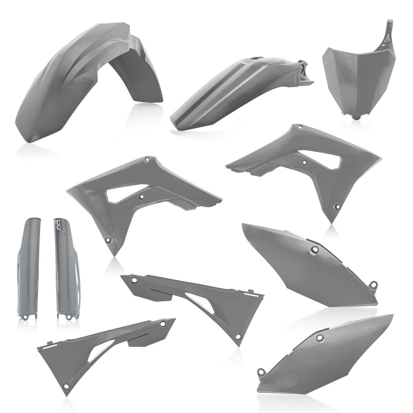KIT PLASTICHE COMPLETO HONDA CRF250R 19 ACERBIS GRIGIO