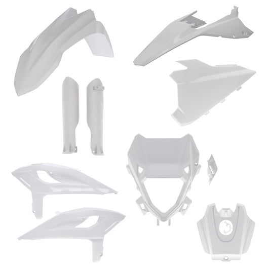 FULLKIT PLASTICHE PER B X-PRO 25 ACERBIS BIANCO