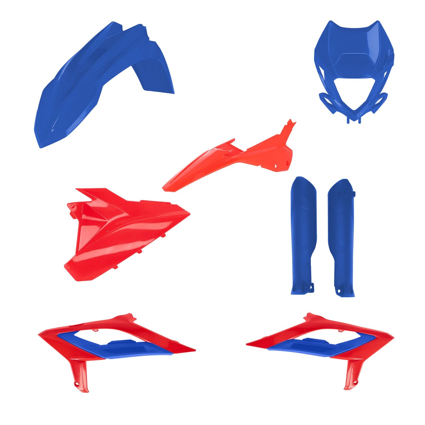 KIT PLASTICHE COMPLETO BETA RR 23 ACERBIS ROSSO/BLU