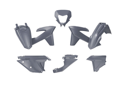Kit Plastiche Racetech SHERCO 125/250/300/450/500 SENZA PARASTELI 2025-2026 Kit GRIGIO SHERCO