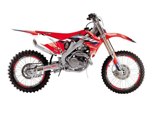 Kit Adesivi Dream 5 Chrome Blackbird Honda CRF 450 2009-2012