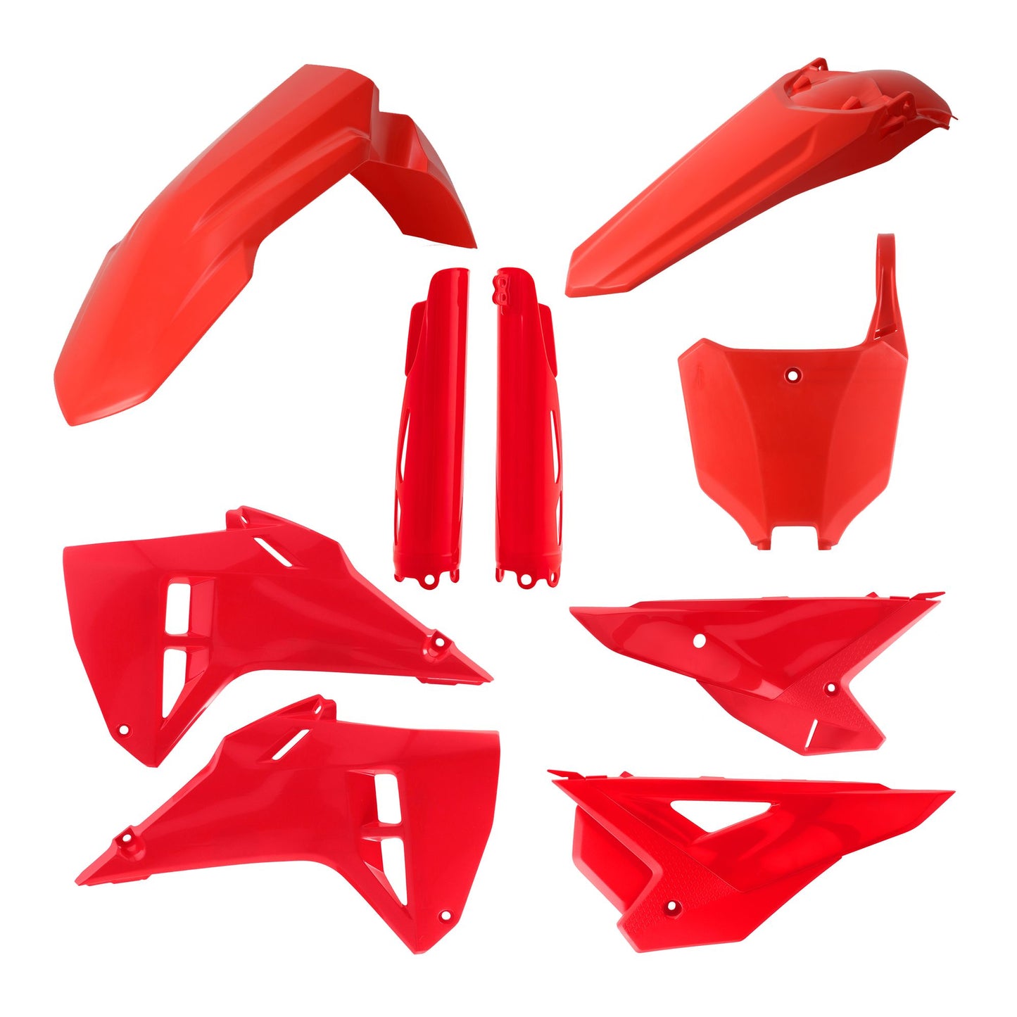 KIT PLASTICHE COMPLETO HONDA CRF450R 25 ACERBIS ROSSO