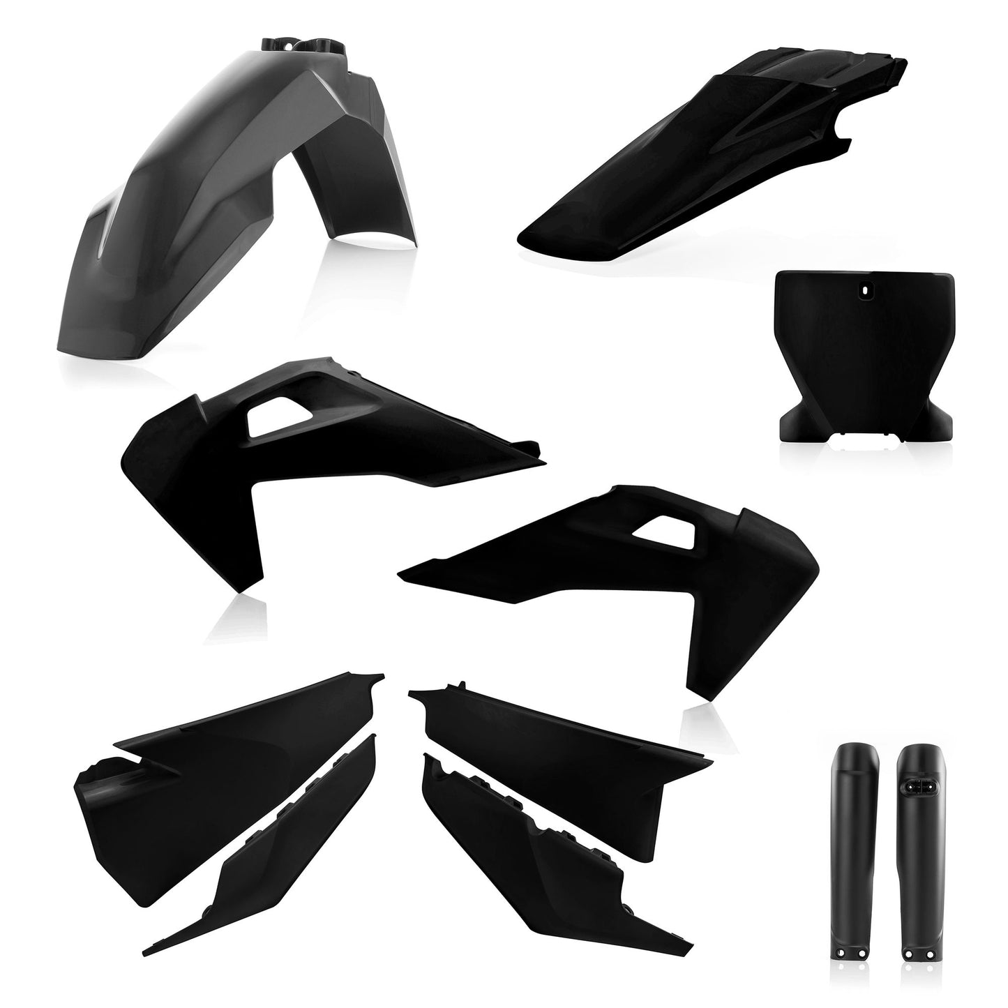 KIT PLASTICHE COMPLETO HUSQVARNA TC/FC 19 ACERBIS NERO