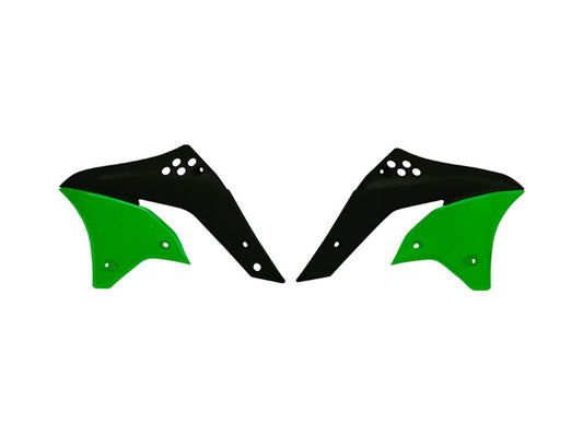 Convogliatori Racetech KAWASAKI KX 250 2006-2008 NERO - VERDE KAWASAKI