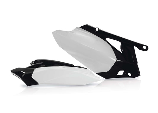 LATERALI PORTANUMERO YZ 450 10-12 ACERBIS BIANCO/NERO