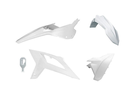 Kit Plastiche Racetech BETA RR 125/200/250/300/350/390/430/480 SENZA TABELLA ANTERIORE 2023-2024 Kit BIANCO BETA