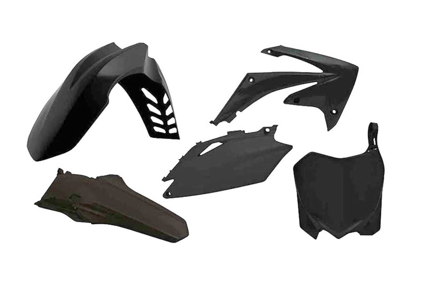 Kit Plastiche Racetech HONDA CRF 250/450 2009-2013 Kit Completo Enduro Motocross NERO
