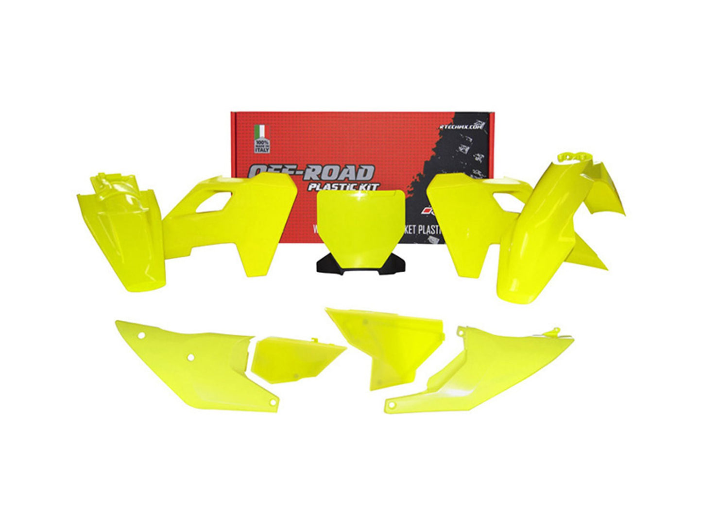 Kit Plastiche Racetech HUSQVARNA 125/250/300/350/450 2023-2024 Kit GIALLO HUSQVARNA