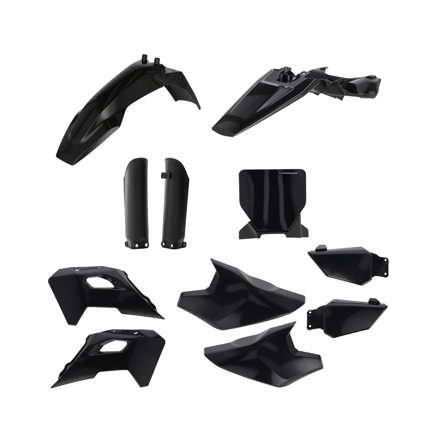 FULLKIT PLASTICA PER HU TC50 25 ACERBIS NERO