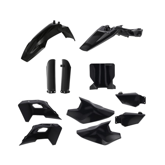 FULLKIT PLASTICA PER HU TC50 25 ACERBIS NERO