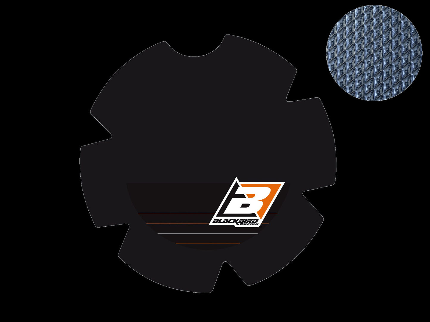 Adesivo Carter Frizione Blackbird Ktm EXC 450 2019-2026