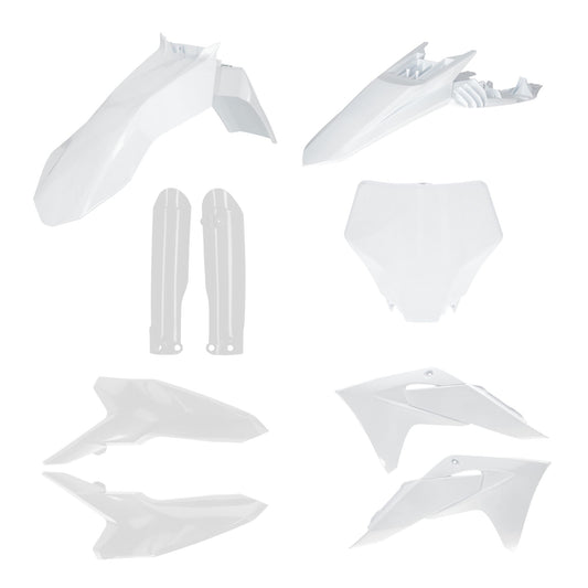 FULLKIT PLASTICHE COMPATIBILE PER GAS GAS MC65 24 ACERBIS BIANCO
