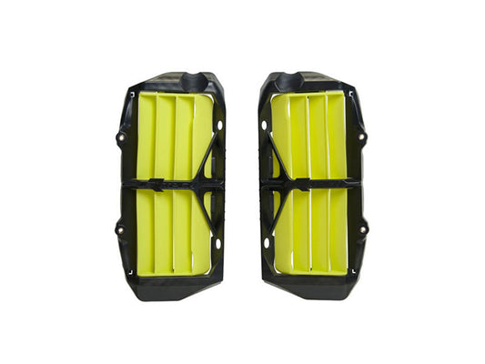 Racetech GRIGLIE RADIATORE RINFORZATE HUSQVARNA 2024-2025 NERO-GIALLO HUSQVARNA