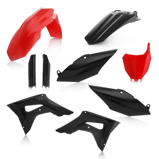KIT PLASTICHE COMPLETO HONDA CRF450R 2017 ACERBIS ROSSO/NERO
