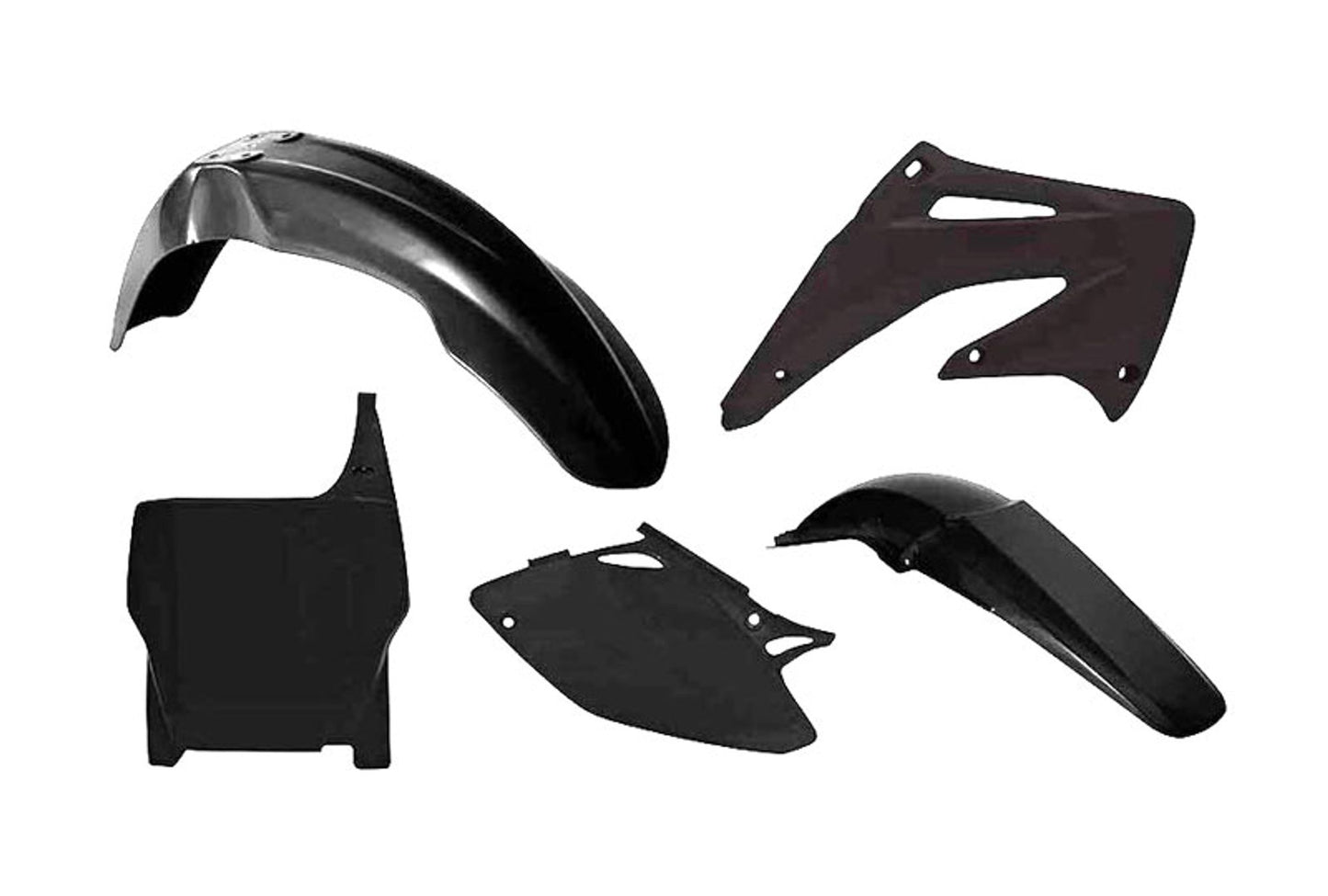 Kit Plastiche Racetech HONDA CRF 450 Kit Completo Enduro Motocross NERO