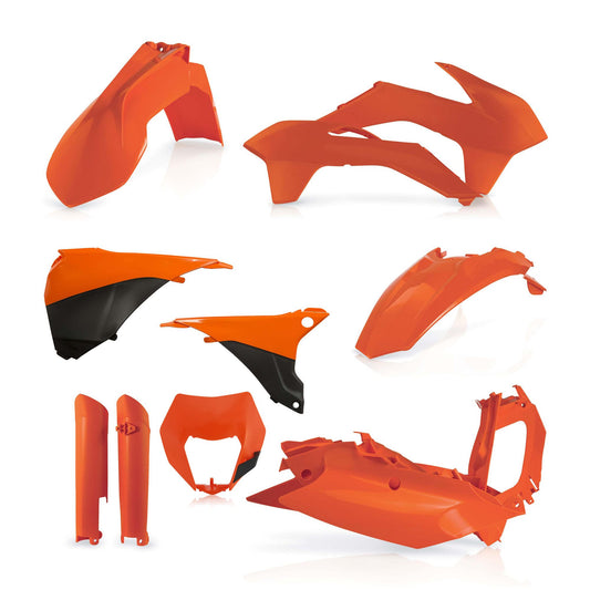 KIT PLASTICHE COMPLETO KTM EXC EXC-F 2014 ACERBIS ARANCIONE