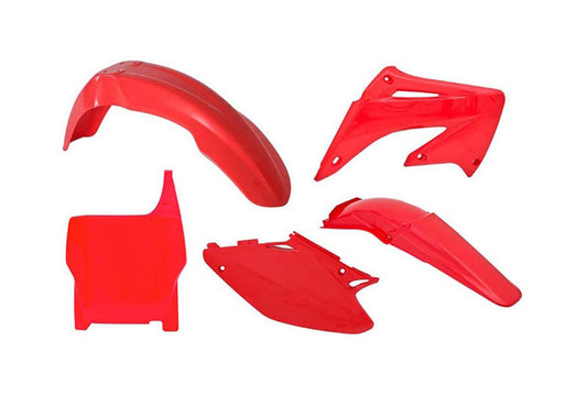Kit Plastiche Racetech HONDA CR 125/250 2004-2007 Kit ROSSO CRF